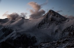 Cerro Cuerno desde plaza Canada, esta imponente montanha tem quase 5400m - Foto de Gabriel Tarso