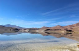 Espelho perfeito na Laguna Santa Rosa com 3800m - Foto de Diego Coco Calabro