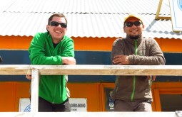 Manolo Svicero e Javier Callupan a 4500m - Foto de Paula Kapp