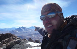 Cume do nevado Pular, um dos mais remotos dos Andes